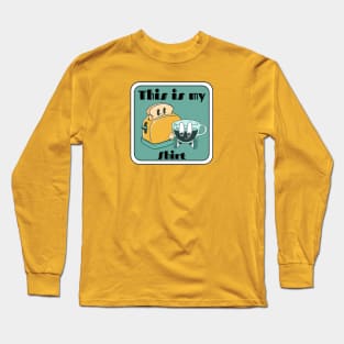 Toast Tea Shirt Long Sleeve T-Shirt